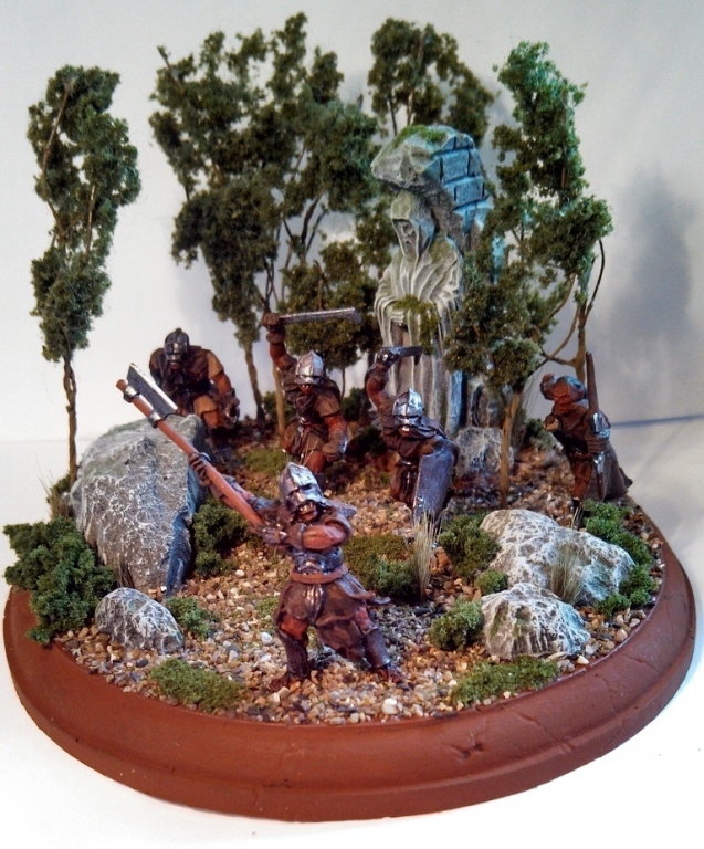 Uruk Hai diorama 1