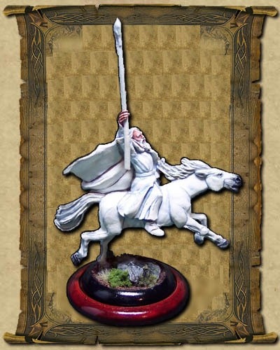 Gandalf the White on Shadowfax